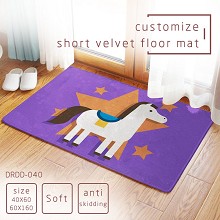 The other anime short velvet floor mat ground mat(40X60)