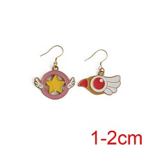 Card Captor Sakura anime earrings a pair