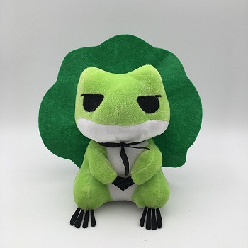7inches Travel Frog plush doll