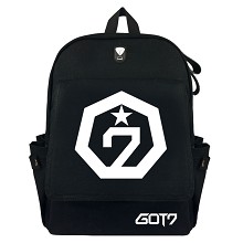 BTS GOT7 canvas backpack bag