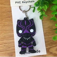 Black Panther two-sided key chain