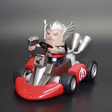 Thor pull back car anime figure