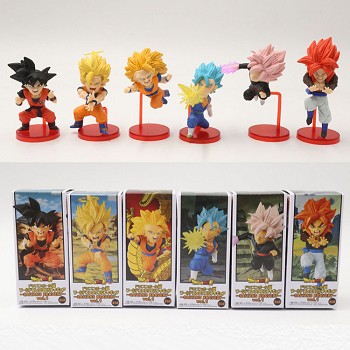 Dragon Ball Super anime figures set(6pcs a set)