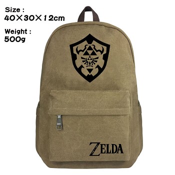 The Legend of Zelda canvas backpack bag