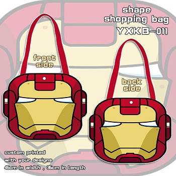 Iron Man shape shopping bag shoulder bag