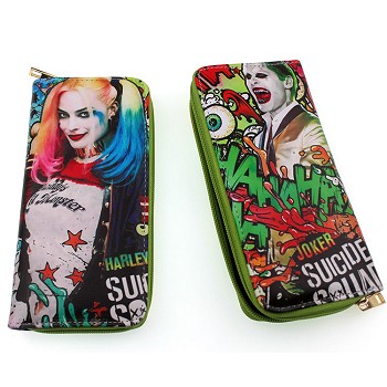 Suicide Squad Harley Quinn long wallet