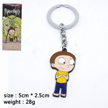 Rick and Morty key chain
