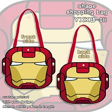 Iron Man shape shopping bag shoulder bag