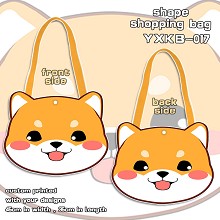 Corgi shape shopping bag shoulder bag