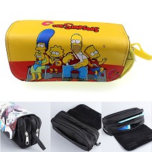 The Simpsons anime pen bag pencil bag
