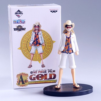 One Piece Gold Luffy anime figure
