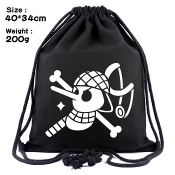 One Piece Usopp anime drawstring backpack bag