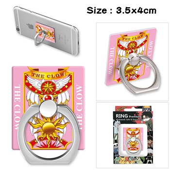 Card Captor Sakura anime ring phone support frame rack shelf