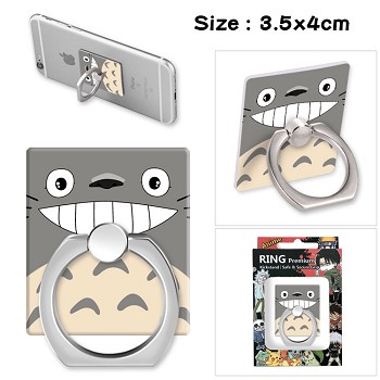 Totoro ring phone support frame rack shelf