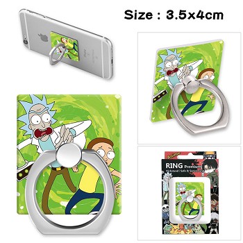 Rick and Morty ring phone support frame rack shelf