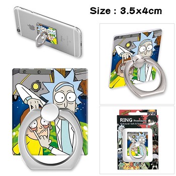 Rick and Morty ring phone support frame rack shelf