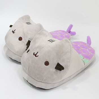 12inches Pusheen anime plush shoes slippers a pair