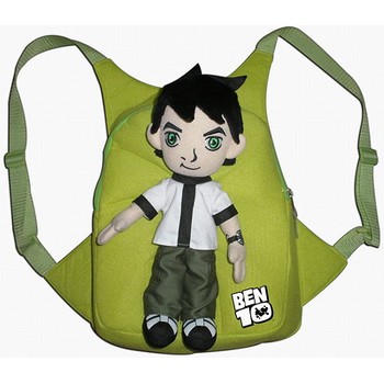 Ben 10 children plush backpack school bag