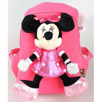 Minnie Mouse children plush backpack school bag