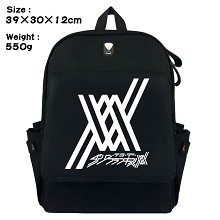 Darling in the FrankXX anime canvas backpack bag