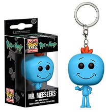 Funko-POP Rick and Morty figure doll key chain