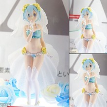 Re:Life in a different world from zero wedding Rem anime figure