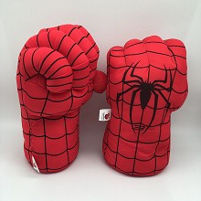 12inches Spider man plush gloves a pair