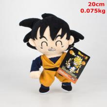 8inches Dragon Ball Goku anime plush dolls set(10p...