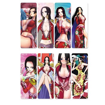 One Piece Hancock anime pvc bookmarks set(5set)