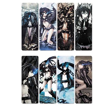 Black Rock Shooter anime pvc bookmarks set(5set)