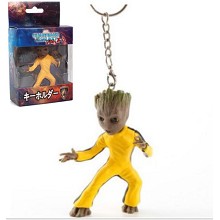 Guardians of the Galaxy Groot figure doll key chain