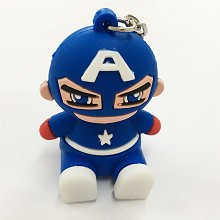 Captain America key chain Mobile phone bracket