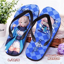 Fate grand order anime flip-flops shoes slippers a...
