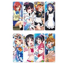 Lovelive anime pvc bookmarks set(5set)