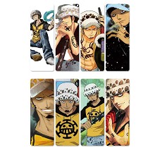 One Piece Law anime pvc bookmarks set(5set)