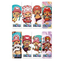 One Piece Chopper anime pvc bookmarks set(5set)