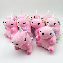 6inches unicorn plush dolls set(10pcs a set)