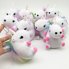 6inches unicorn plush dolls set(10pcs a set)