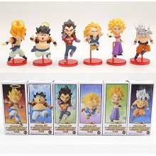 WCF Dragon Ball anime figures set(6pcs a set)