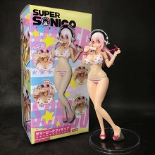 Super Sonico anime figure(pink)
