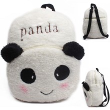 Panda child plush backpack bag
