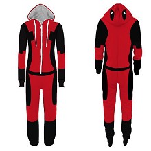 Deadpool Spider Man anime sleeper suits pajamas hoodie