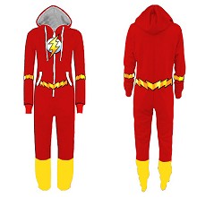 The Flash Spider Man anime sleeper suits pajamas hoodie