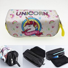 Unicorn pen bag pencil bag