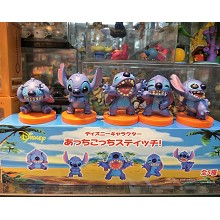 Stitch anime figures set(5pcs a set)