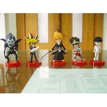 The anime cartoon figures set(5pcs a set)