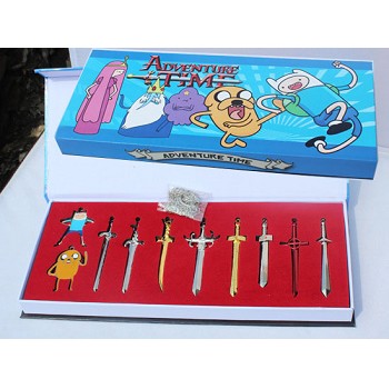 Adventure Time anime key chains a set