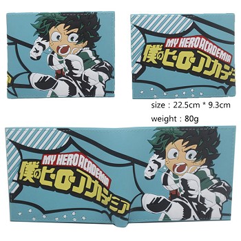 My Hero Academia anime silicone wallet