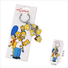 The Simpsons anime key chain