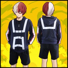 My Hero Academia anime cotton thick hoodie cloth